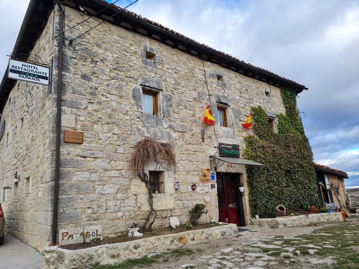Restaurante Hotel Rural Papasol Atapuerca Exterior foto